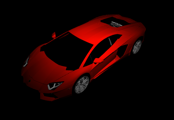 Three.js Lamborghini